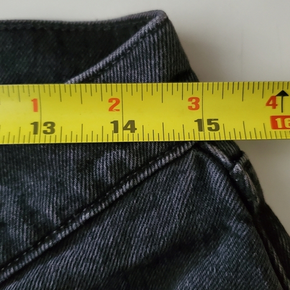 Womens Abercrombie & Fitch Curve Love The Dad Highrise Jeans Size 10 Short - Picture 11 of 12